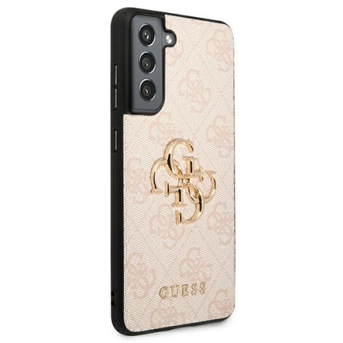 Etui Guess GUHCS21FE4GMGPI Samsung Galaxy S21 FE różowy/pink hardcase 4G Big Metal Logo