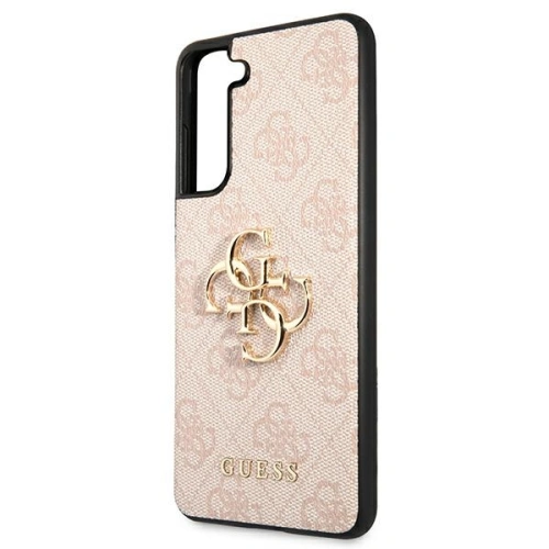 Etui Guess GUHCS21FE4GMGPI Samsung Galaxy S21 FE różowy/pink hardcase 4G Big Metal Logo