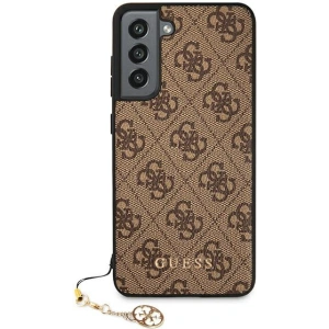 Hurtownia GSM - Etui Guess GUHCS21FEGF4GBR Samsung Galaxy S21 FE brązowy/brown hard case 4G Charms Collection - GUE1549BR - {ean13} - Hurt