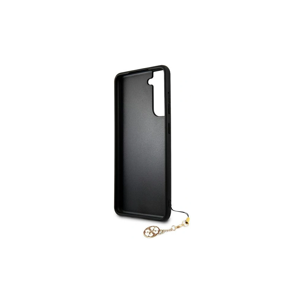 Wholesale Guess GUHCS21FEGF4GBR Samsung Galaxy S21 FE brown hard case 4G Charms Collection - GUE1549BR - {ean13} - Hurt