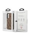 Hurtownia GSM - Etui Guess GUHCS21FEGF4GBR Samsung Galaxy S21 FE brązowy/brown hard case 4G Charms Collection - GUE1549BR - {ean13} - Hurt