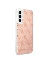 Hurtownia GSM - Etui Guess GUHCS21FEPCU4GLPI Samsung Galaxy S21 FE růžový/pink hard case 4G Glitter - GUE1550PNK - {ean13} - Hurt
