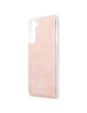 Hurtownia GSM - Etui Guess GUHCS21FEPCU4GLPI Samsung Galaxy S21 FE růžový/pink hard case 4G Glitter - GUE1550PNK - {ean13} - Hurt