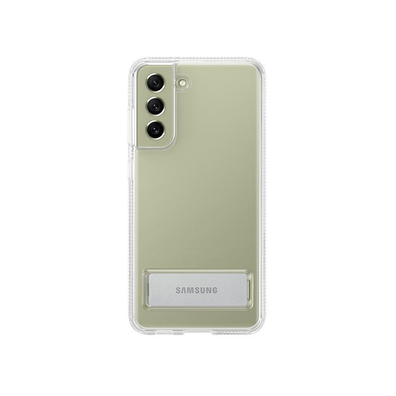 Samsung Distributor - 8806092642775 - SMG527CL - Samsung Galaxy S21 FE EF-JG990CTEGWW Transparent Clear Standing Cover - B2B homescreen