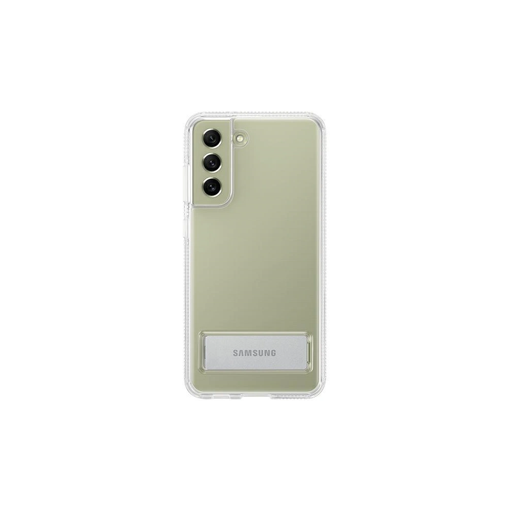 Hurtownia GSM - Etui Samsung Galaxy S21 FE EF-JG990CTEGWW Průhledný stojanový kryt - SMG527CL - {ean13} - Hurt
