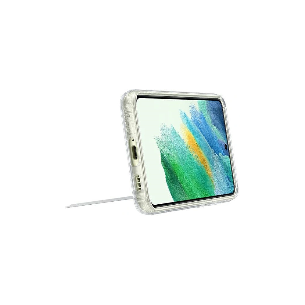 Wholesale Samsung Galaxy S21 FE EF-JG990CTEGWW Transparent Clear Standing Cover - SMG527CL - {ean13} - Hurt