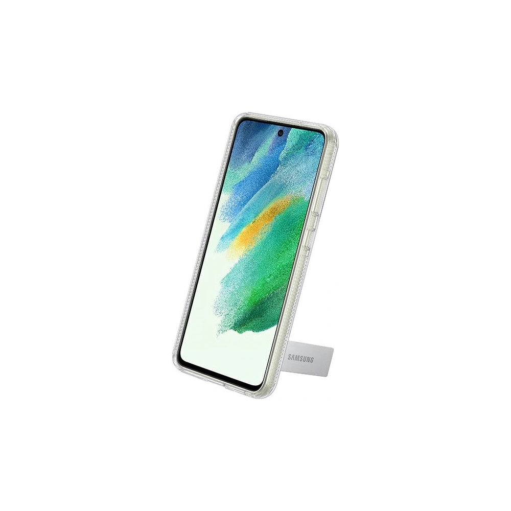 Hurtownia GSM - Etui Samsung Galaxy S21 FE EF-JG990CTEGWW Průhledný stojanový kryt - SMG527CL - {ean13} - Hurt
