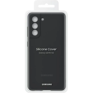 Hurtownia GSM - Etui Samsung Galaxy S21 FE EF-PG990TBEGWW czarny/black Silicone Cover - SMG528BLK - {ean13} - Hurt