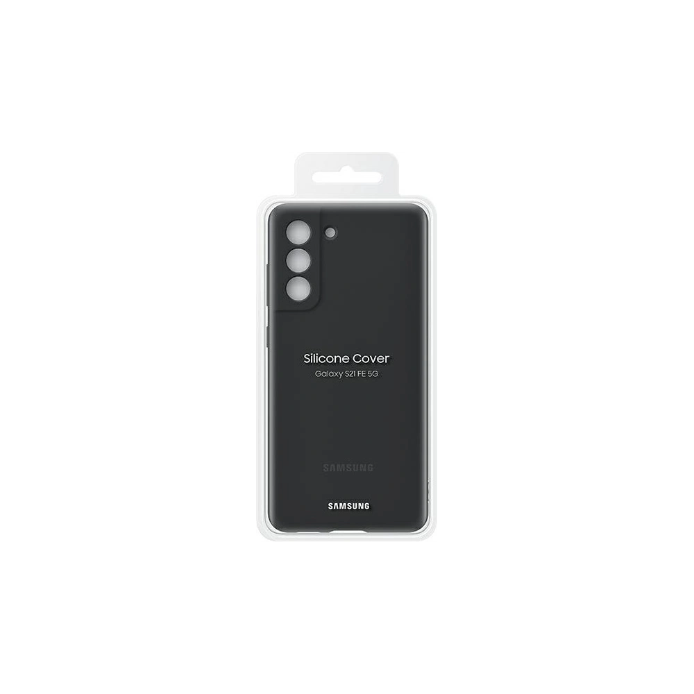 Hurtownia GSM - Etui Samsung Galaxy S21 FE EF-PG990TBEGWW černý/black silikonový obal - SMG528BLK - {ean13} - Hurt