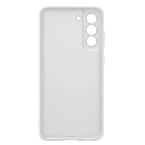 Etui Samsung Galaxy S21 FE EF-PG990TWEGWW S21 biały/white Silicone Cover