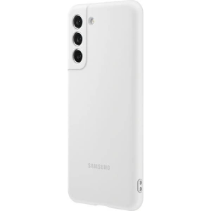 Hurtownia GSM - Etui Samsung Galaxy S21 FE EF-PG990TWEGWW S21 biały/white Silicone Cover - SMG532WHT - {ean13} - Hurt