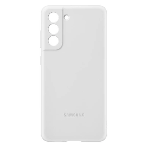 Etui Samsung Galaxy S21 FE EF-PG990TWEGWW S21 biały/white Silicone Cover
