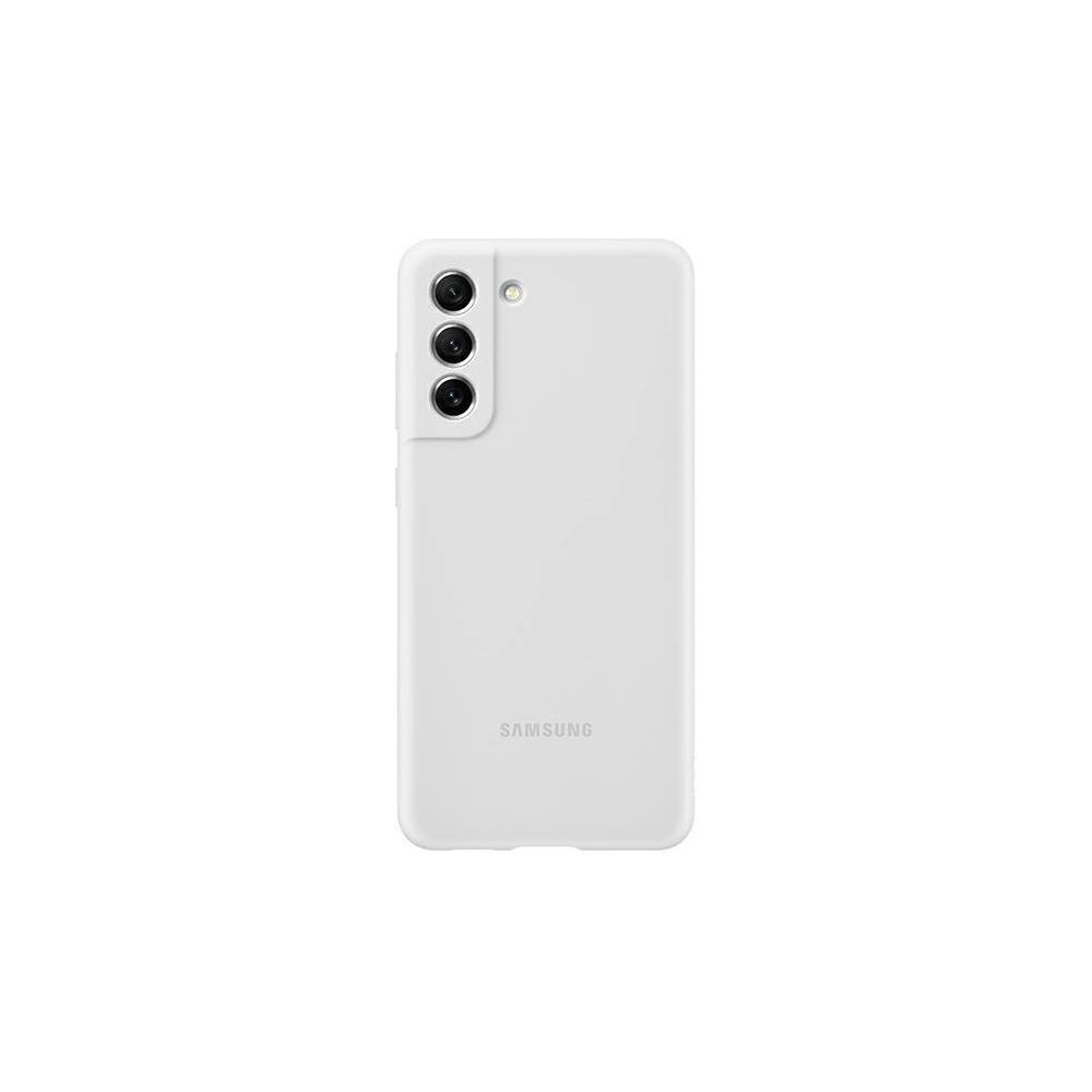 Hurtownia GSM - Etui Samsung Galaxy S21 FE EF-PG990TWEGWW S21 bílý/white Silicone Cover - SMG532WHT - {ean13} - Hurt