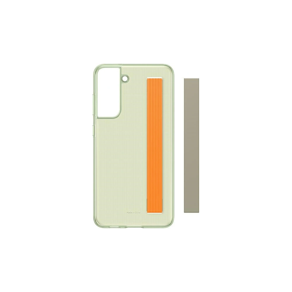 Hurtownia GSM - Etui Samsung Galaxy S21 FE EF-XG990CMEGWW mátový/mint Alcantara Cover - SMG535MNT - {ean13} - Hurt