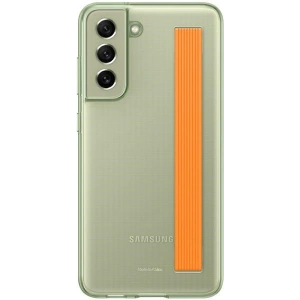 Hurtownia GSM - Etui Samsung Galaxy S21 FE EF-XG990CMEGWW mátový/mint Alcantara Cover - SMG535MNT - {ean13} - Hurt