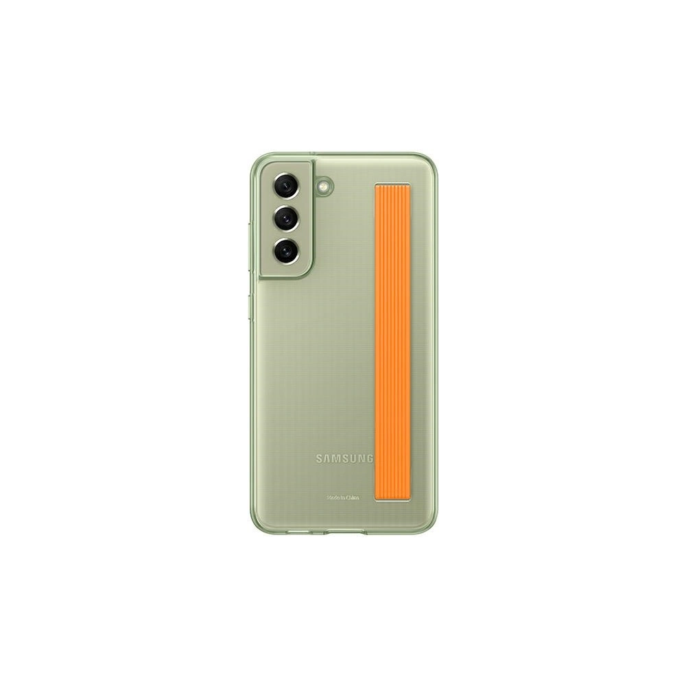 Hurtownia GSM - Etui Samsung Galaxy S21 FE EF-XG990CMEGWW mátový/mint Alcantara Cover - SMG535MNT - {ean13} - Hurt
