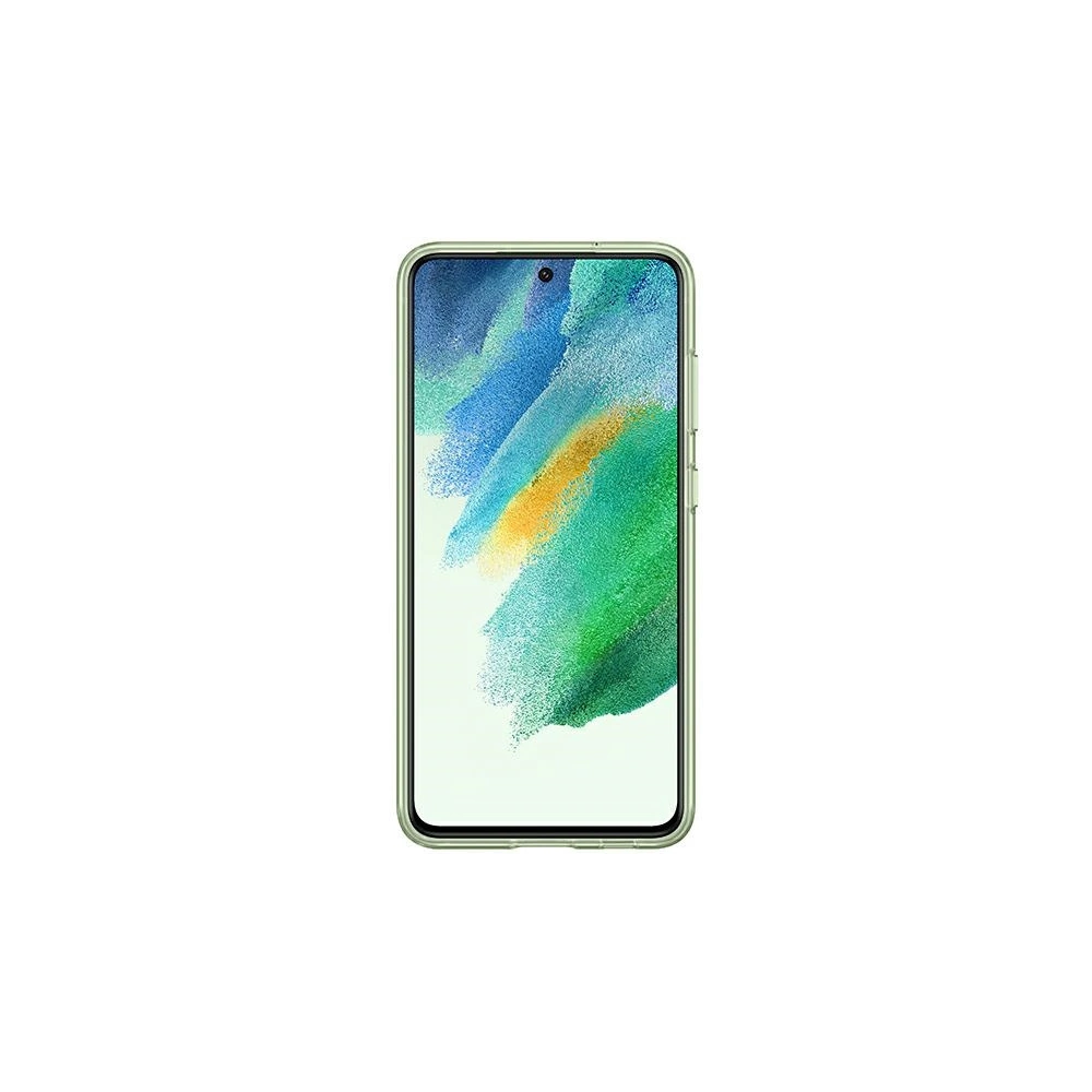 Hurtownia GSM - Etui Samsung Galaxy S21 FE EF-XG990CMEGWW mátový/mint Alcantara Cover - SMG535MNT - {ean13} - Hurt