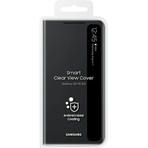 Hurtownia GSM - Etui Samsung Galaxy S21 FE EF-ZG990CBEGEE czarny/black Clear View Cover - SMG538BLK - {ean13} - Hurt