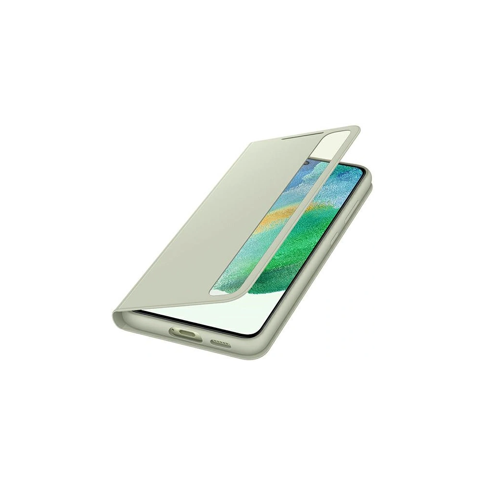 Hurtownia GSM - Etui Samsung Galaxy S21 FE EF-ZG990CMEGEE miętowy/mint Clear View Cover - SMG539MNT - {ean13} - Hurt