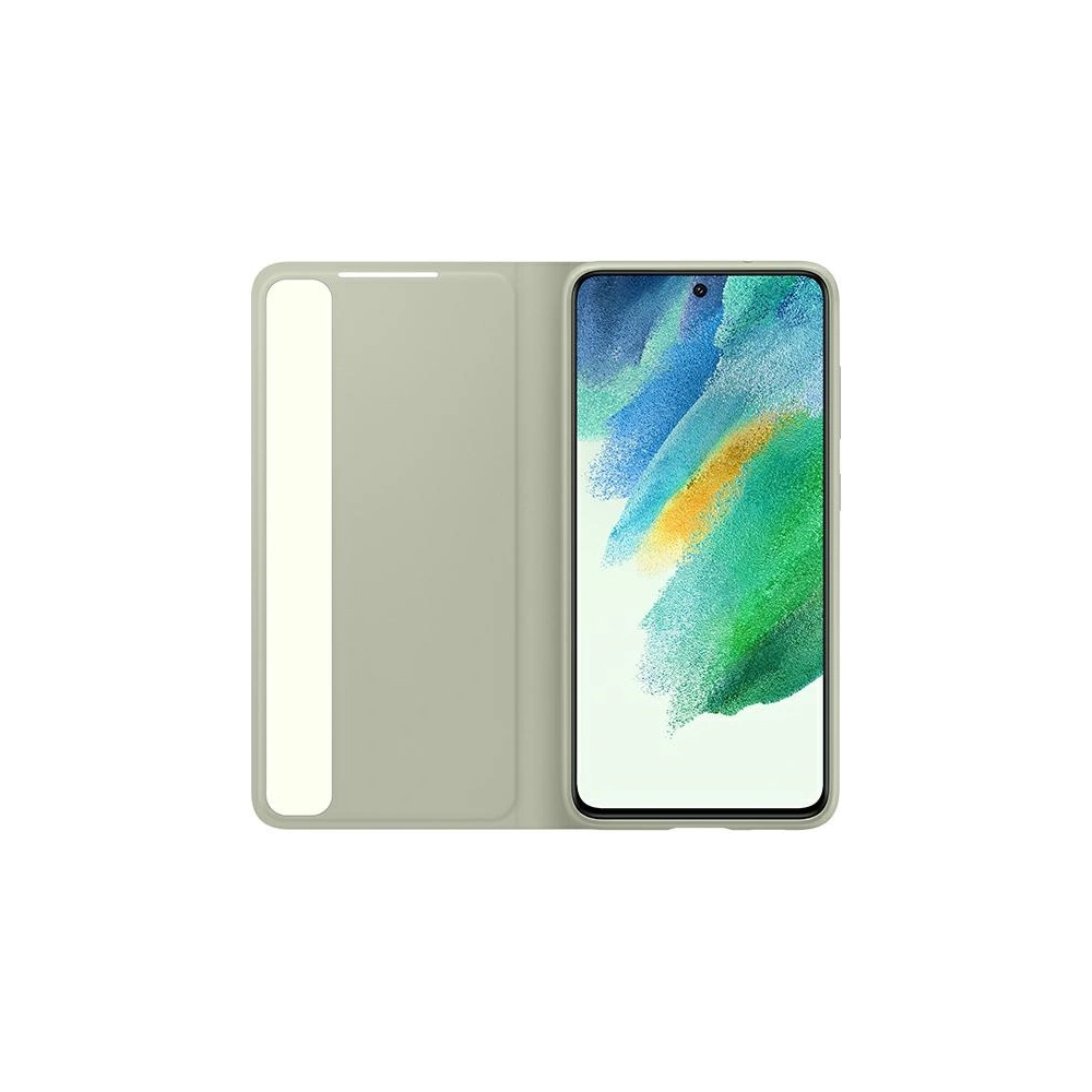 Hurtownia GSM - Etui Samsung Galaxy S21 FE EF-ZG990CMEGEE miętowy/mint Clear View Cover - SMG539MNT - {ean13} - Hurt