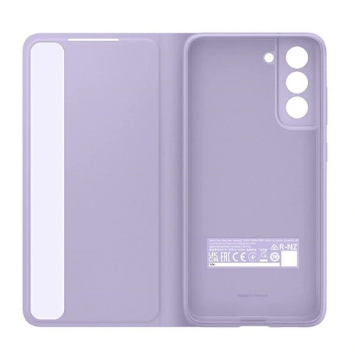 Etui Samsung Galaxy S21 FE EF-ZG990CVEGEE fioletowy/violet Clear View Cover