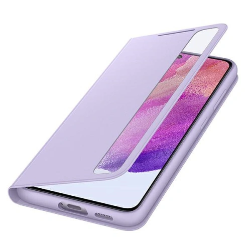 Etui Samsung Galaxy S21 FE EF-ZG990CVEGEE fioletowy/violet Clear View Cover