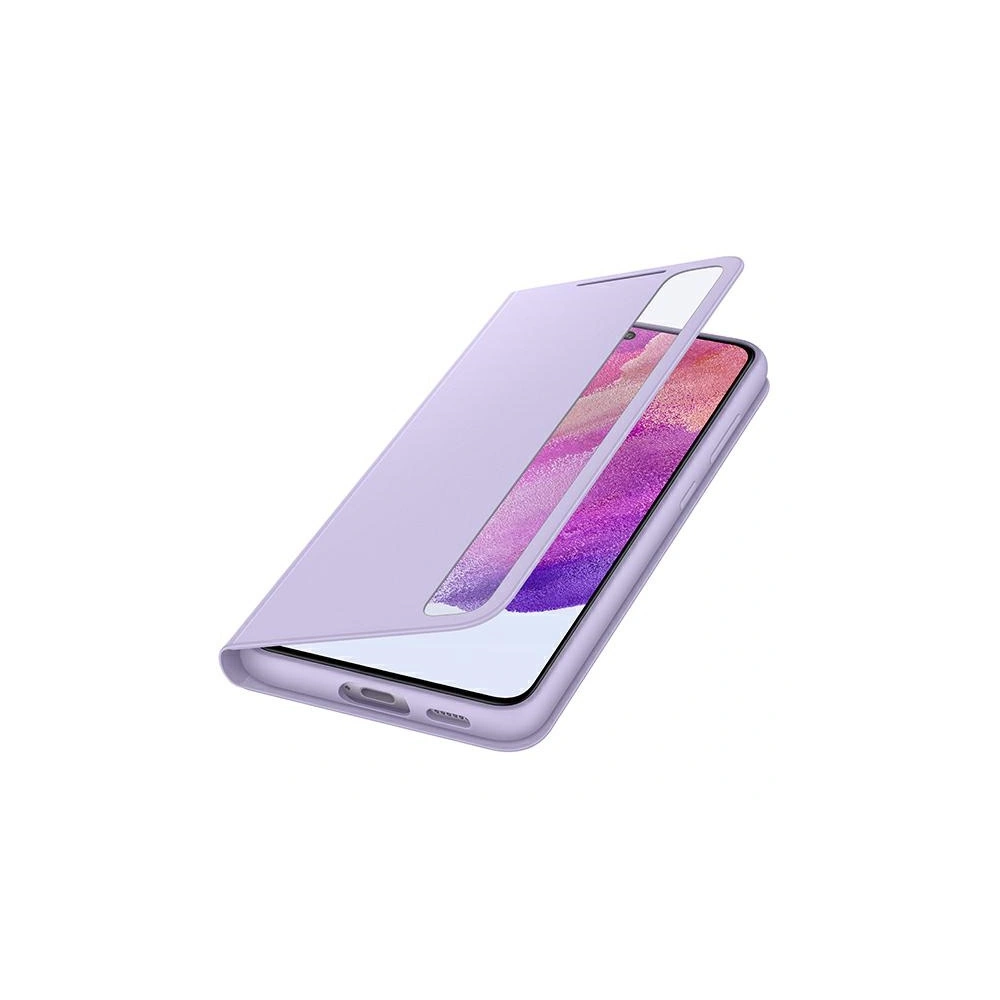 Hurtownia GSM - Etui Samsung Galaxy S21 FE EF-ZG990CVEGEE fioletowy/violet Clear View Cover - SMG540VIO - {ean13} - Hurt