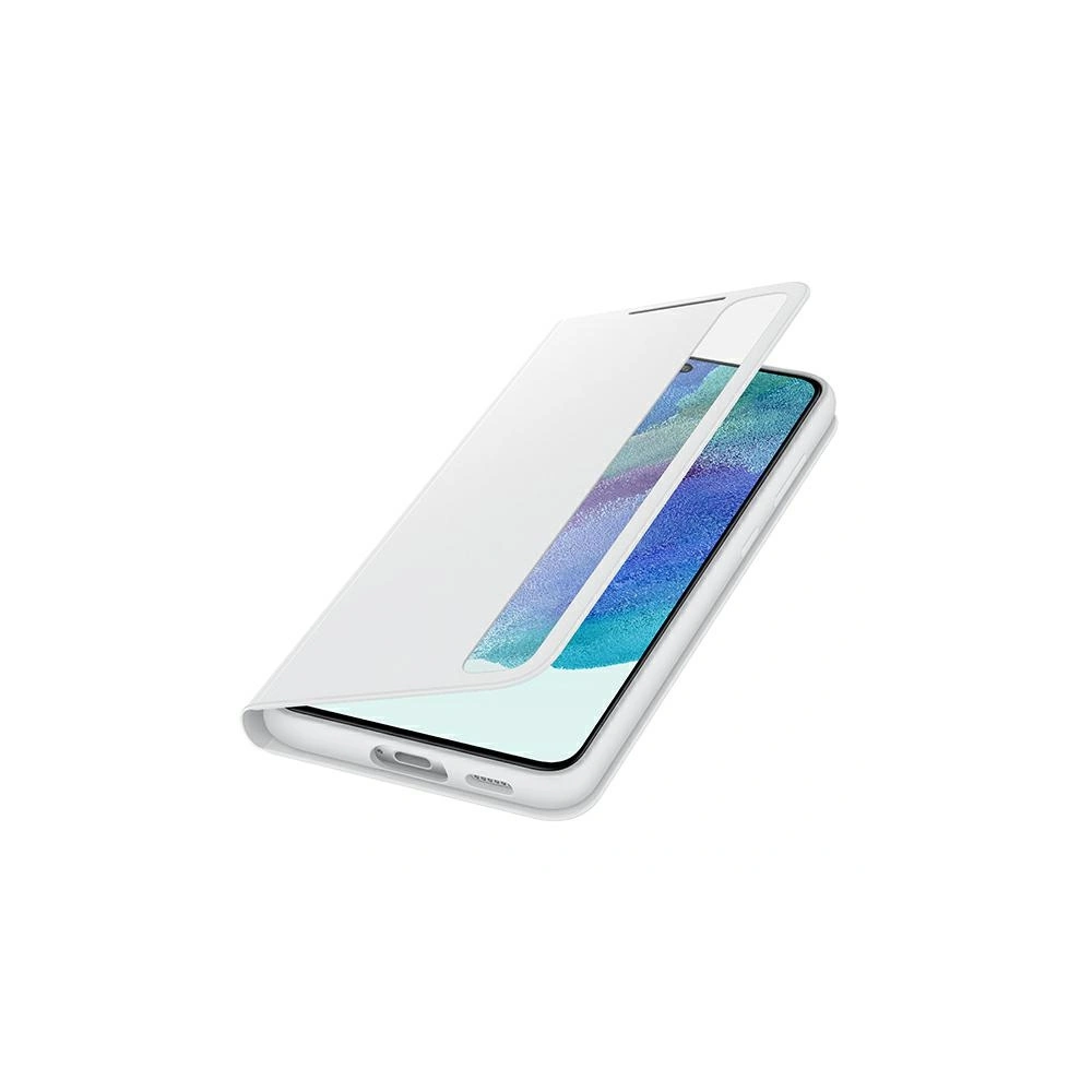 Hurtownia GSM - Etui Samsung Galaxy S21 FE EF-ZG990CWEGEE bílý/white Clear View Cover - SMG541WHT - {ean13} - Hurt