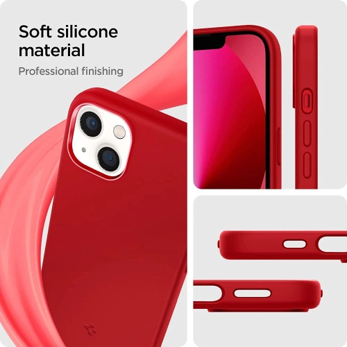Etui Spigen Silicone Fit Apple iPhone 13 Red