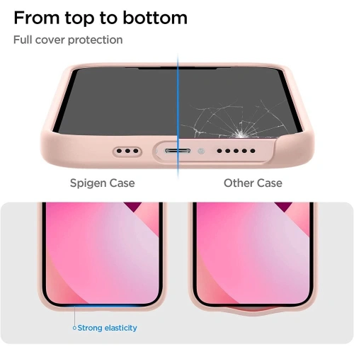 Etui Spigen Silicone Fit Apple iPhone 13 Pink