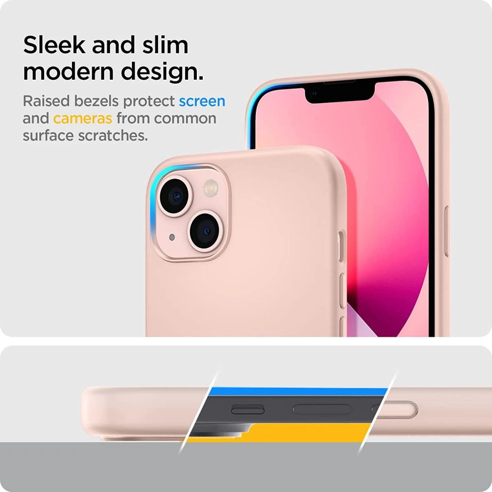 Hurtownia GSM - Etui Spigen Silicone Fit Apple iPhone 13 Pink - SPN2045PNK - {ean13} - Hurt