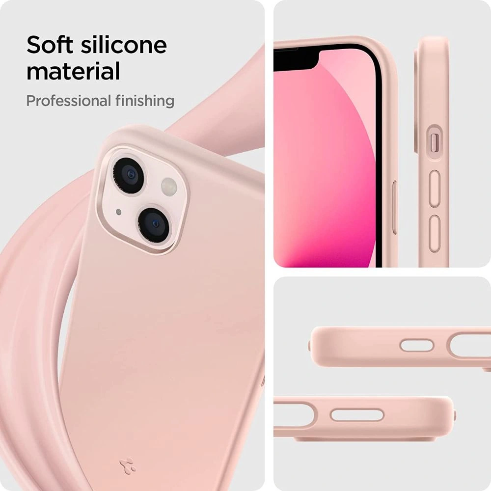 Wholesale Case Spigen Silicone Fit Apple iPhone 13 Pink - SPN2045PNK - {ean13} - Hurt