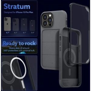 Hurtownia GSM - Etui Caseology Stratum MagSafe Apple iPhone 13 Pro Ash Grey - CSL034GRY - {ean13} - Hurt