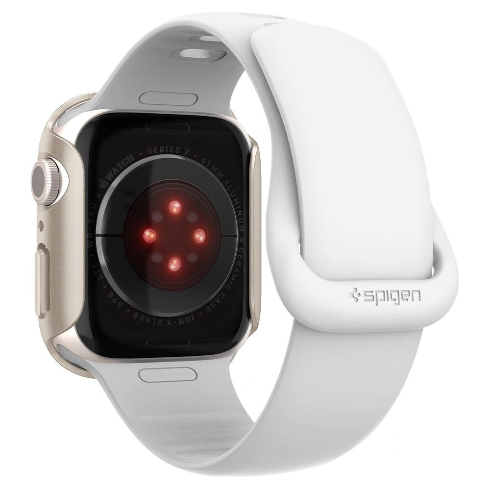 Hurtownia GSM - Etui Spigen Thin Fit Apple Watch 4/5/6/7/SE/8/9 40/41mm Starlight - SPN2046STA - {ean13} - Hurt