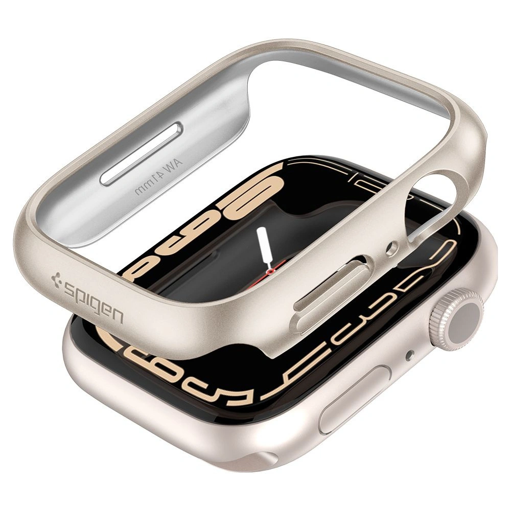 Hurtownia GSM - Etui Spigen Thin Fit Apple Watch 4/5/6/7/SE/8/9 40/41mm Starlight - SPN2046STA - {ean13} - Hurt