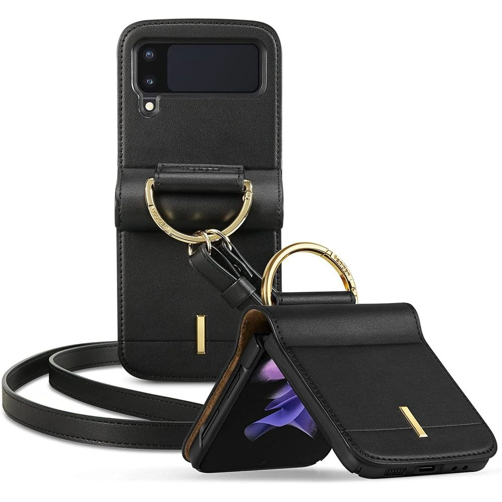 Hurtownia GSM - Etui Spigen Lienar Samsung Galaxy Z Flip 3 Černé - SPN2047BLK - {ean13} - Hurt