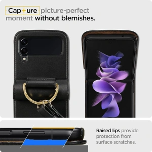 Hurtownia GSM - Etui Spigen Lienar Samsung Galaxy Z Flip 3 Black - SPN2047BLK - {ean13} - Hurt