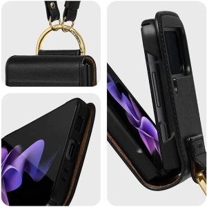 Hurtownia GSM - Etui Spigen Lienar Samsung Galaxy Z Flip 3 Black - SPN2047BLK - {ean13} - Hurt