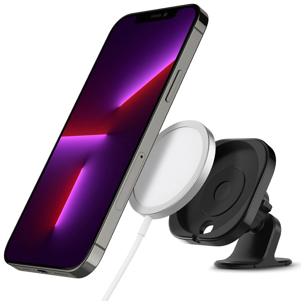Hurtownia GSM - Uchwyt do ładowarki MagSafe Spigen Mag Fit Dashboard Car Mount Black - SPN2048BLK - {ean13} - Hurt