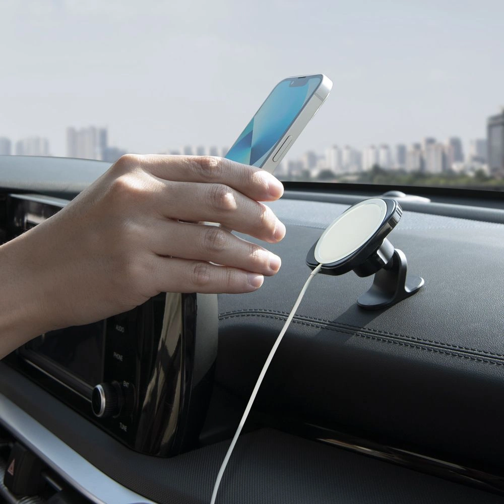Hurtownia GSM - Uchwyt do ładowarki MagSafe Spigen Mag Fit Dashboard Car Mount Black - SPN2048BLK - {ean13} - Hurt