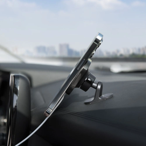 Uchwyt do ładowarki MagSafe Spigen Mag Fit Dashboard Car Mount Black