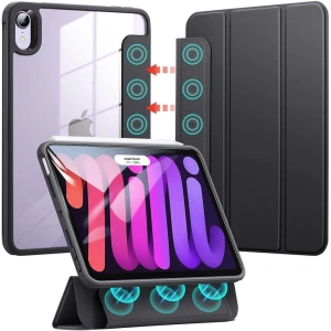 Hurtownia GSM - Etui ESR Rebound Hybrid Apple iPad mini 2021 (6. generáció) / iPad mini 8.3" 2024 7gen Fekete - ESR461BLK - {ean13} - Hurt