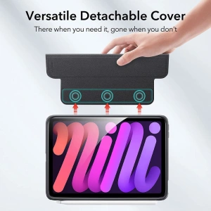 Wholesale ESR Rebound Hybrid Apple iPad mini 2021 6 Gen / iPad mini 8.3" 2024 7gen Black - ESR461BLK - {ean13} - Hurt