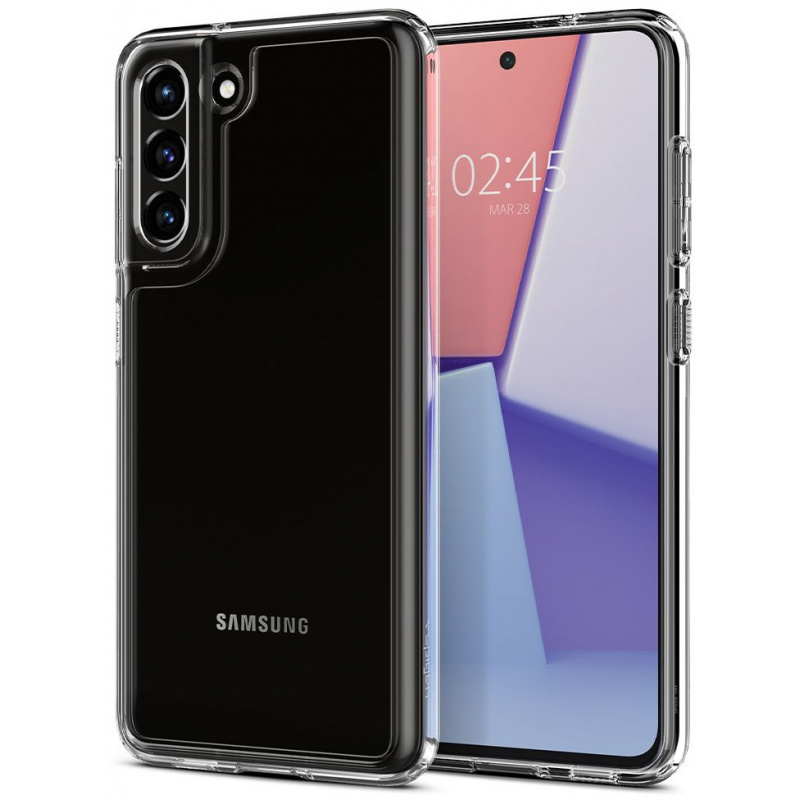 Hurtownia Spigen - 8809756648175 - SPN2049CL - Etui Spigen Ultra Hybrid Samsung Galaxy S21 FE Crystal Clear - B2B homescreen