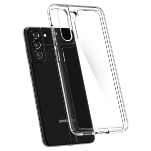 Hurtownia GSM - Etui Spigen Ultra Hybrid Samsung Galaxy S21 FE Crystal Clear - SPN2049CL - {ean13} - Hurt