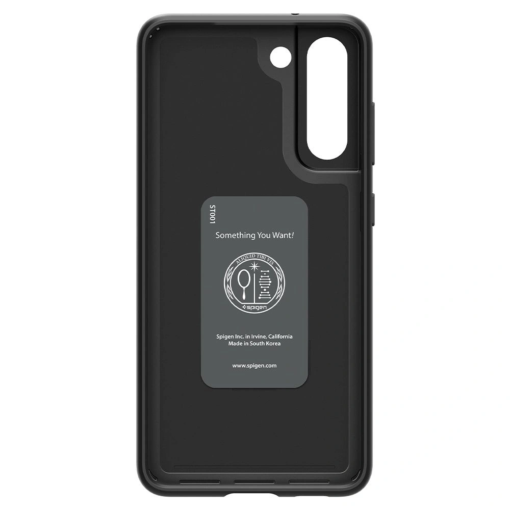 Hurtownia GSM - Etui Spigen Thin Fit Samsung Galaxy S21 FE černé - SPN2050BLK - {ean13} - Hurt
