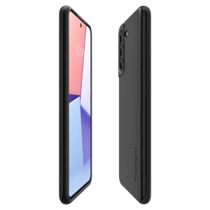 Hurtownia GSM - Etui Spigen Thin Fit Samsung Galaxy S21 FE Black - SPN2050BLK - {ean13} - Hurt