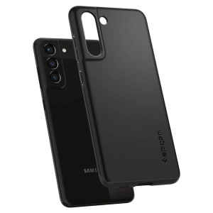 Hurtownia GSM - Etui Spigen Thin Fit Samsung Galaxy S21 FE Black - SPN2050BLK - {ean13} - Hurt