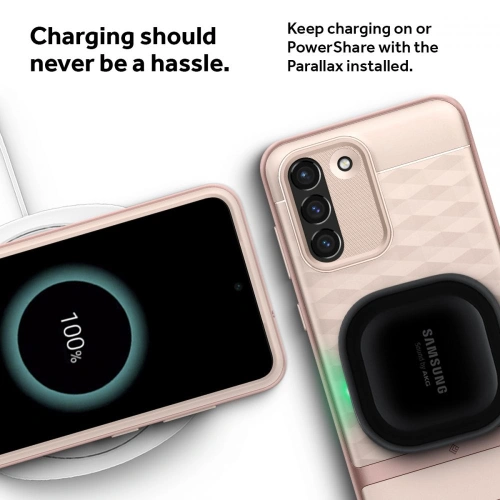 Etui Caseology Parallax Samsung Galaxy S21 FE Indi Pink