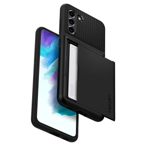 Hurtownia GSM - Etui Spigen Slim Armor CS Samsung Galaxy S21 FE Black - SPN2051BLK - {ean13} - Hurt